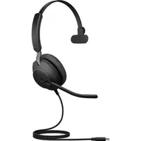 Ausinės Jabra Evolve2 40 SE USB-C MS Mono Evolve2 40 USB-C Mono MS minkštas maišelis