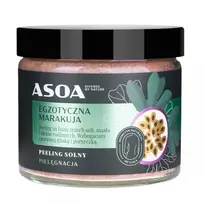 ASOA_Druskos kūno šveitiklis „Egzotiškos pasifloros“ 250 ml