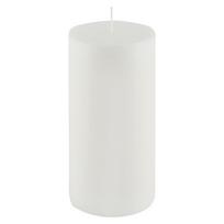 Balta žvakė Ego Dekor Cylinder Pure, degimo trukmė 123 val.
