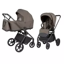 Susilankstantis su lopšiu 2in1 Carrello Ultra F CRL-6556, Sugar brown