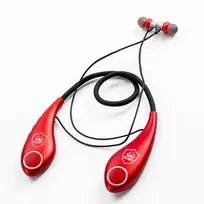 GJBY ausinės – SPORTS BLUETOOTH CA-129 raudonos spalvos