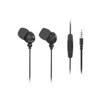 Ausinės MAXELL Ausinės JACK 3,5 CALA PLUGZ INNER + MIC Juoda į ausis įkišamos