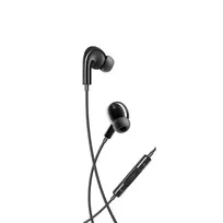 XO laidinės ausinės EP73 USB-C juodos spalvos