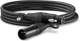 Ausinės Rode kabelis XLR 3m, juodas