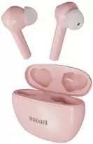 Belaidės Ausinės - Maxell Dynamic+ Su Įkrovimo Dėklu Bluetooth Rožinės Spalvos