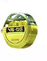 WEKOME VB05 Vanguard serija – Bluetooth V5.3 TWS belaidės ausinės su įkrovimo dėklu (žalia)