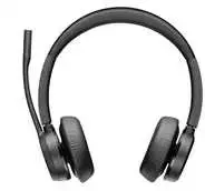 HP Poly Voyager 4320 UC Stereo USB-A Ausinės +BT700 USB-A Adapteris +Charging Stovas