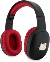 Hello Kitty over-ear Bluetooth ausinės HKBHA1BKHLMK juodos spalvos Metal Logo