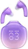 Ausinės TWS Acefast T9, Bluetooth 5.3, IPX4 (vynuogių violetinė)