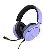 Trust GXT 489P FAYZO Daugiaplatformės žaidimų ausinės (violetinės)