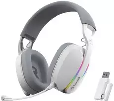 Marvo Pulz 70W WH belaidės žaidimų RGB ausinės (Baltos)