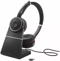 Ausinės su įkrovimo stotele Jabra Evolve 75 SE MS Stereo