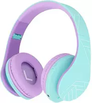 Belaidės ausinės vaikams PowerLocus P2 (mėlynai violetinė)