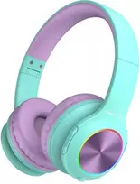 Belaidės ausinės vaikams PowerLocus PLED (mėlyna ir violetinė)