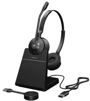 Ausinės su įkrovimo stotimi Jabra Engage 55 UC Stereo USB-A
