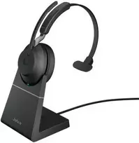 Ausinės su įkrovimo stotimi Jabra Evolve2 65 UC Mono USB-A