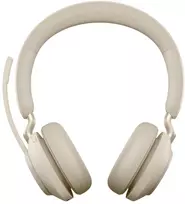 Ausinės Jabra Evolve2 65 MS Stereo USB-C rusvai gelsvas