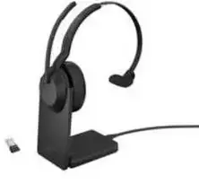 Ausinės sus stovu Jabra Evolve2 55 Link380a UC Mono