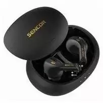 Ausinės Sencor Įstatomos į ausis (į ausis įkišamos tipo) ausinės bluetooth SEP 560BT BK, BT 5.3, czas 6h, 40mAh
