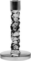 Orrefors Žvakidė klasikinei žvakei Carat 18,3 cm, antracito spalvos