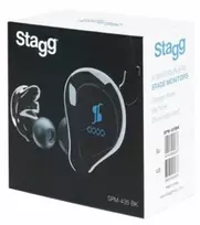 į ausis įkišamos ausinės Stagg SPM-435 BK