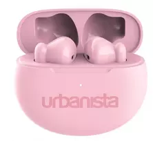 Belaidės ausinės Urbanista Austin, rožinės spalvos