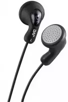 JVC F14 Gumy In Ear su laidu Juodas, su laidu, Music, 16 - 20000 Hz, 17.1 g, Ausinės, Juodas