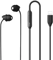 Laidinės miego ausinės REMAX RM-619i su Lightning, juoda