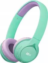 MEE audio KidJamz KJ45BT ausinės – belaidės/laidinės ausinės su garso lygio ribotuvu ir CPC sertifikatu – Šviesiai žalios