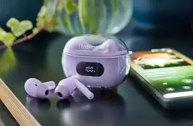 AUSINĖS „BUDS PLUS T310AE“ / VIOLETINĖS 3720313 INTENSO