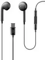 Ausinės Cellular Line Cellularline USB-C Ausinės su mikrofonu juoda