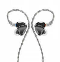 FiiO JH5 juodos ausinės – hibridinės IEM 1x DD 4x BA