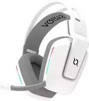 Ausinės AQIRYS Dual Mode Wirelles&BT+su laidu ALYA V2.0 balta
