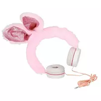 GJBY ausinės – Plush RABBIT rožinės spalvos