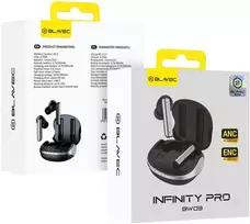 Oem Blavec Bluetooth TWS Ausinės BW03 Infinity Pro ANC+ENC (BW03IP-B) juodos spalvos