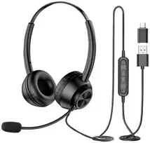 su laidu ausinės su mikrofonu New Bee H368