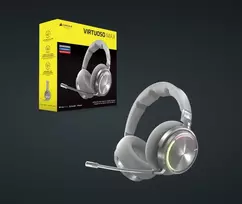 Ausinės S\xc5\x81UCHAWKI NAUSZNE BT CORSAIR Virtuoso Max Belaidės (bia\xc5\x82e) $