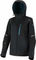 Kurtka Striukė Moteriška softshell striukė su gobtuvu, juoda ir turkio spalvos, "s", ce,lahti