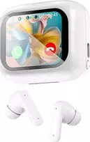 Ausinės Techly Ausinės į ausis įkišamos belaidės Bluetooth redukcja szumów ANC ekran LCD