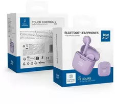 BlueStar Belaidės ausinės Blue Star FI7 TWS violetinė
