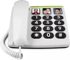 Išmanusis telefonas Doro PhoneEasy 331ph baltas