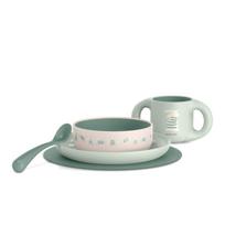 SUAVINEX MOKOMASIS INDŲ RINKINYS NUO 6 MĖN., 5 DALYS – WONDERLAND GREEN