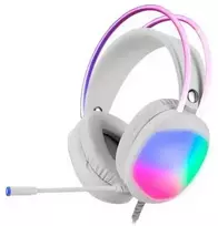 MARVO HG8959 Lumi 40 RGB Laidinės žaidimų ausinės | USB | 3.5 mm | Baltos