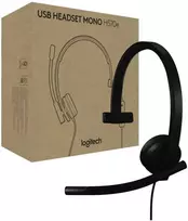 Logitech USB Ausinės MONO H570E USB-A/TEAMS VERSION-Juodas-EMEA28-935