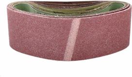 Pasy Begalinės abrazyvinės juostos, 100x610 mm, 3 vnt., gr 60, prolinas