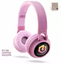 Ausinės PowerLocus Bluetooth Ausinės Buddy Kids Rožinė