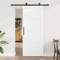 Slankios durys ORKDAL Balta 83 x 202 cm Pušies medienos masyvas
