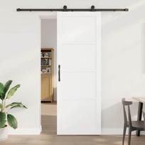 Slankios durys ORKDAL Balta 83 x 232 cm Pušies medienos masyvas