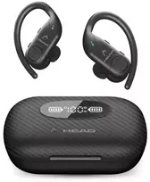 HEAD HDTW03, Belaidės, 20–20 000 Hz, Skambučiai / Muzika / Sportas / Kasdien, 18 g, Ausinės su mikrofonu, Juodos