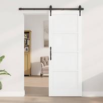 us durys Balta 78 x 202 cm fanera